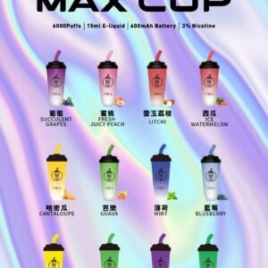【UIKA 奶茶杯】抛棄式電子煙 - 一次性電子煙 - 6000口大容量