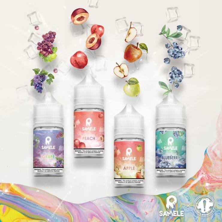 SAMELE 冰釀電子煙油|美國進口 30ML 冰涼果香 尼古丁鹽煙油:圖片 3