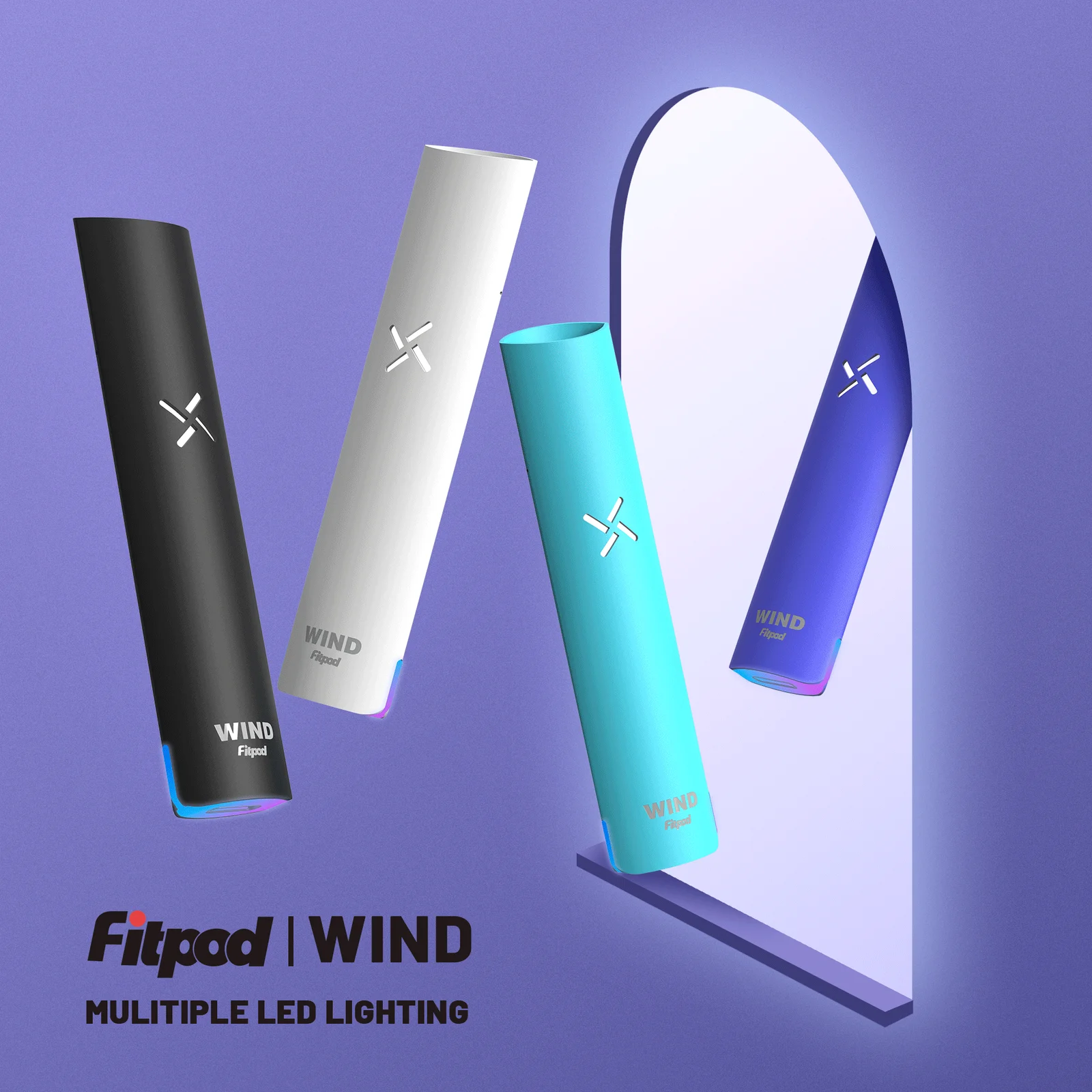 可調壓主機 - Fitpod Wind氣流桿一代(通用RELX一代 SP2 LANA):圖片 3