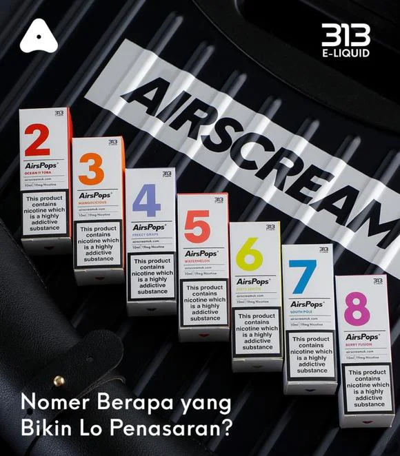 英國Airscram 汽泡 313系列 30ml(4.0%)高端小煙油:圖片 3