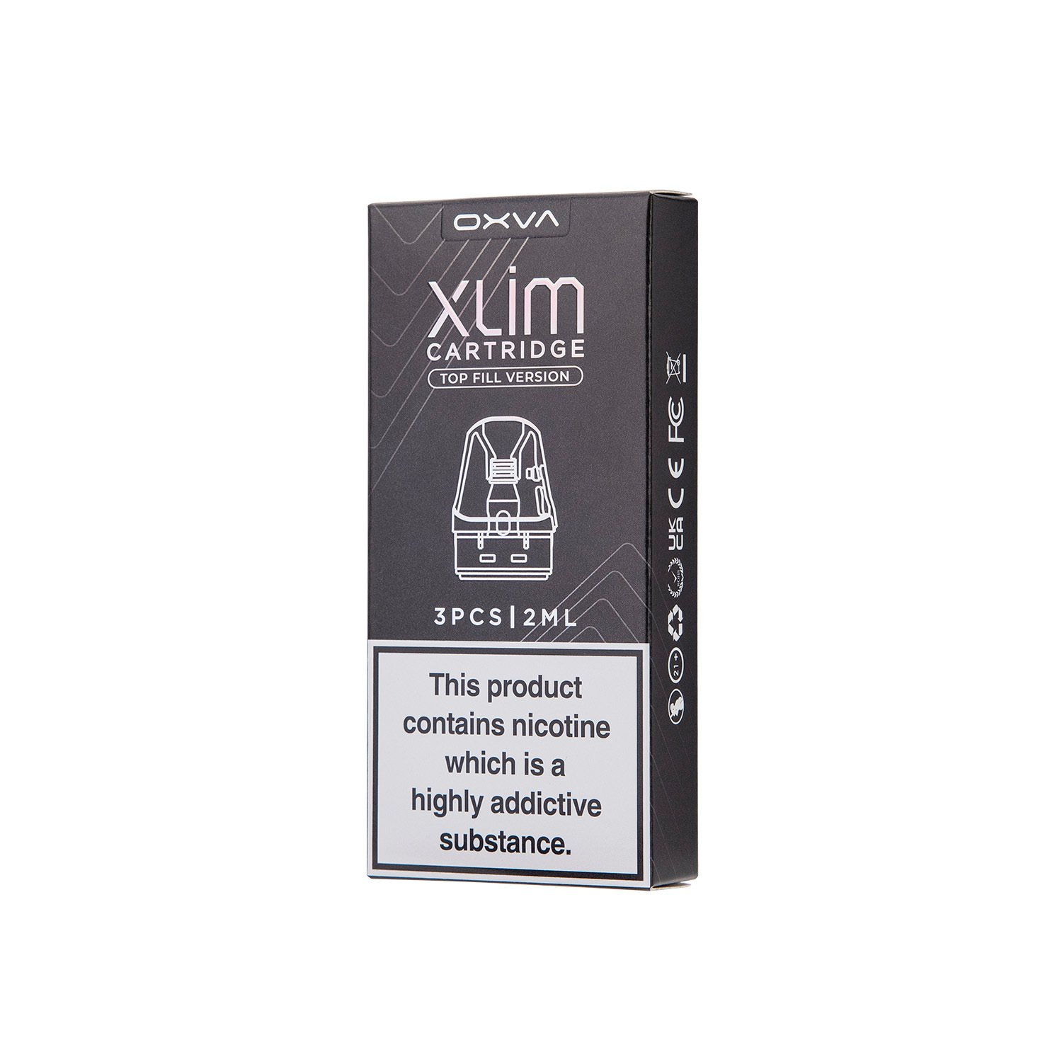 OXVA 小蠻牛 Xlim V3 原廠空煙彈 3入羅馬ROMA通用:圖片 2