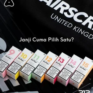 英國Airscram 汽泡 313系列 30ml（4.0%）高端小煙油