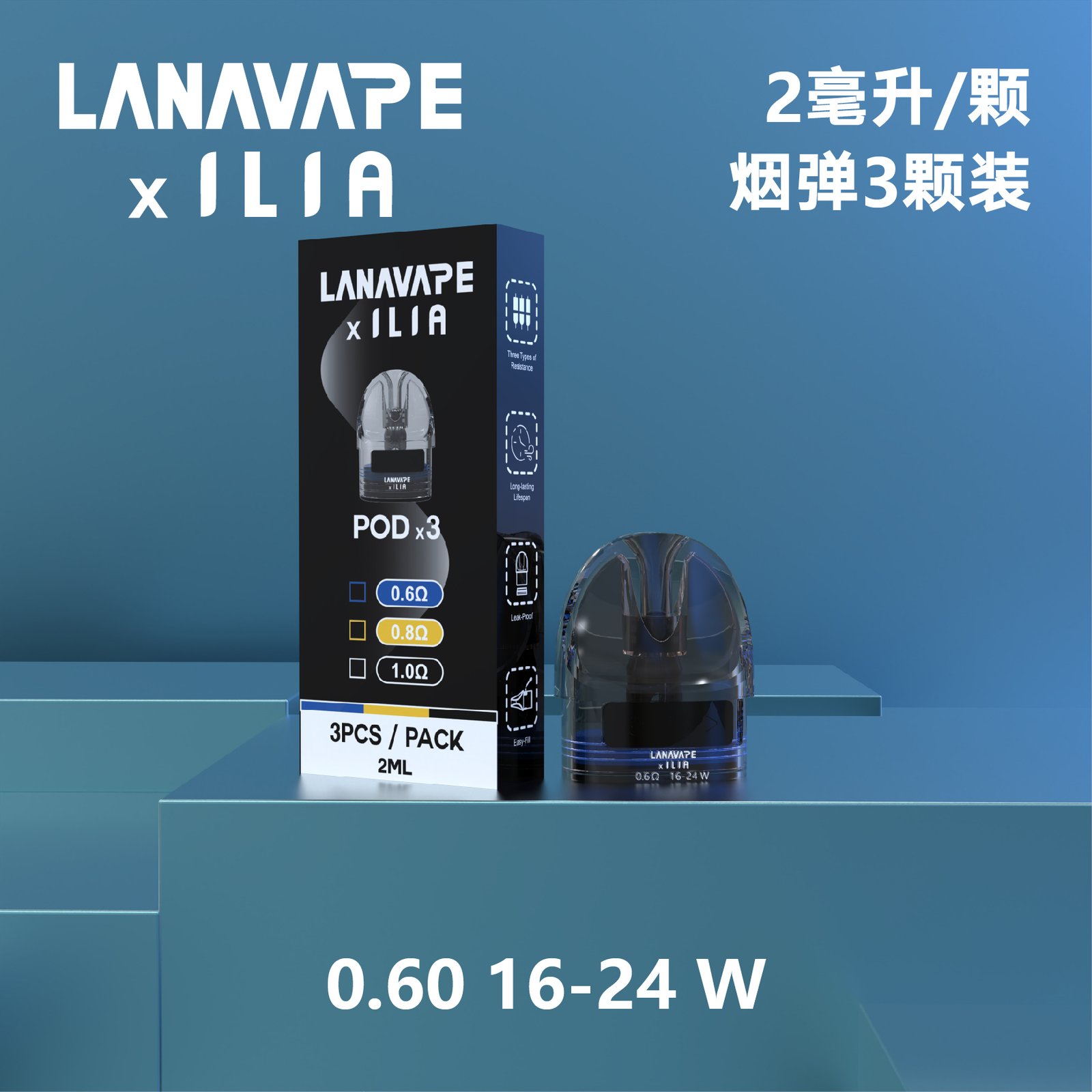 LANA & ILIA Jet Max 注油式電子煙套裝|側注油設計・5–30W可調功率・Mesh霧化大煙霧:圖片 12