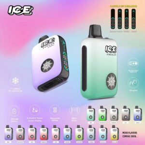 ICE FREEZE 10000口抛棄式電子煙 | 4儅調節涼度 自由操控