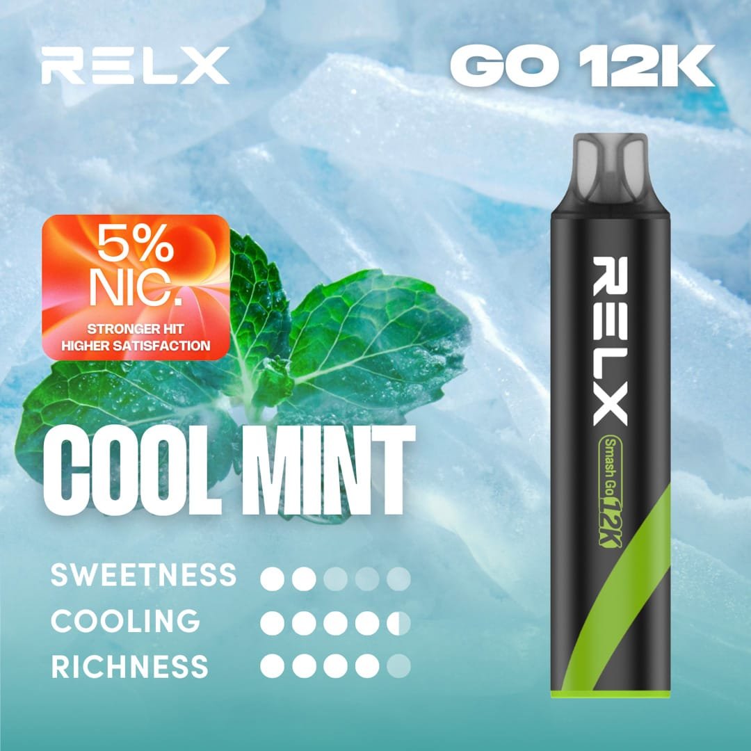 RELX Smash Go 12000抛棄式電子煙 大容量可充電:圖片 3