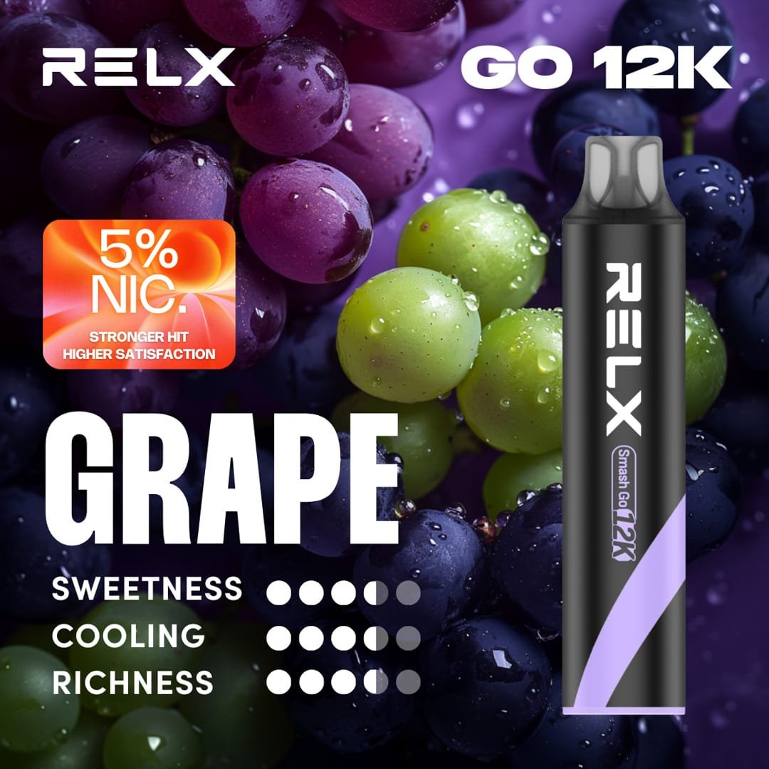 RELX Smash Go 12000抛棄式電子煙 大容量可充電:圖片 4