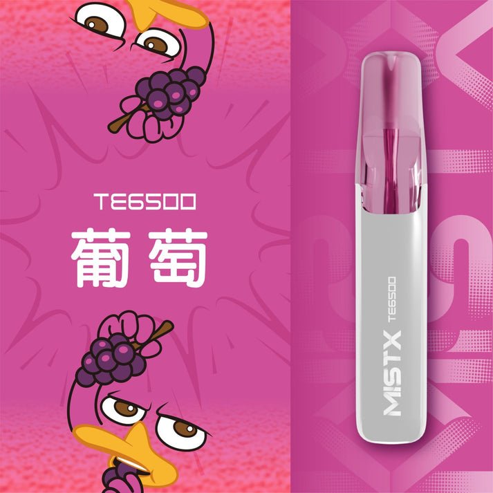 MISTX TE 6500 Puffs「鴨嘴獸」一次性電子煙 抛棄式 年度潮流款:圖片 7