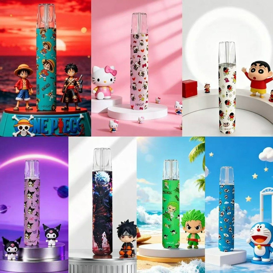 NINGA主機 卡通萌趣配色5款一代煙桿 | 火影·索隆