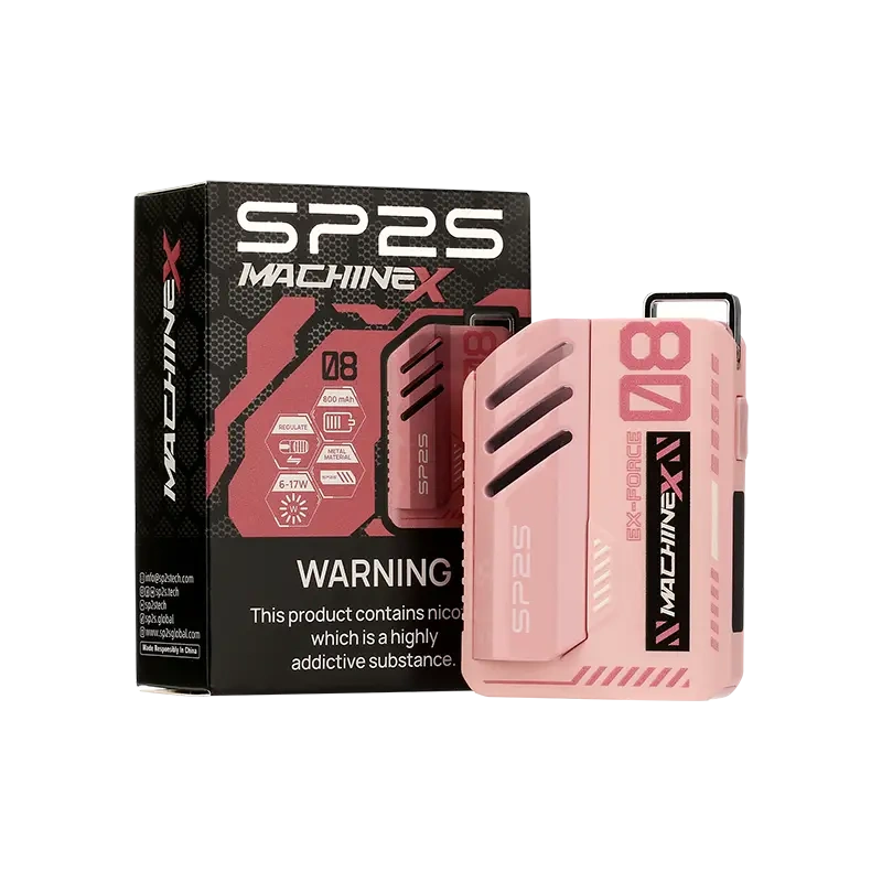 SP2S思博瑞 Machine X 電子煙方塊主機|雙陶瓷線圈+可調功率|可重複注油 Pod 系統:圖片 2