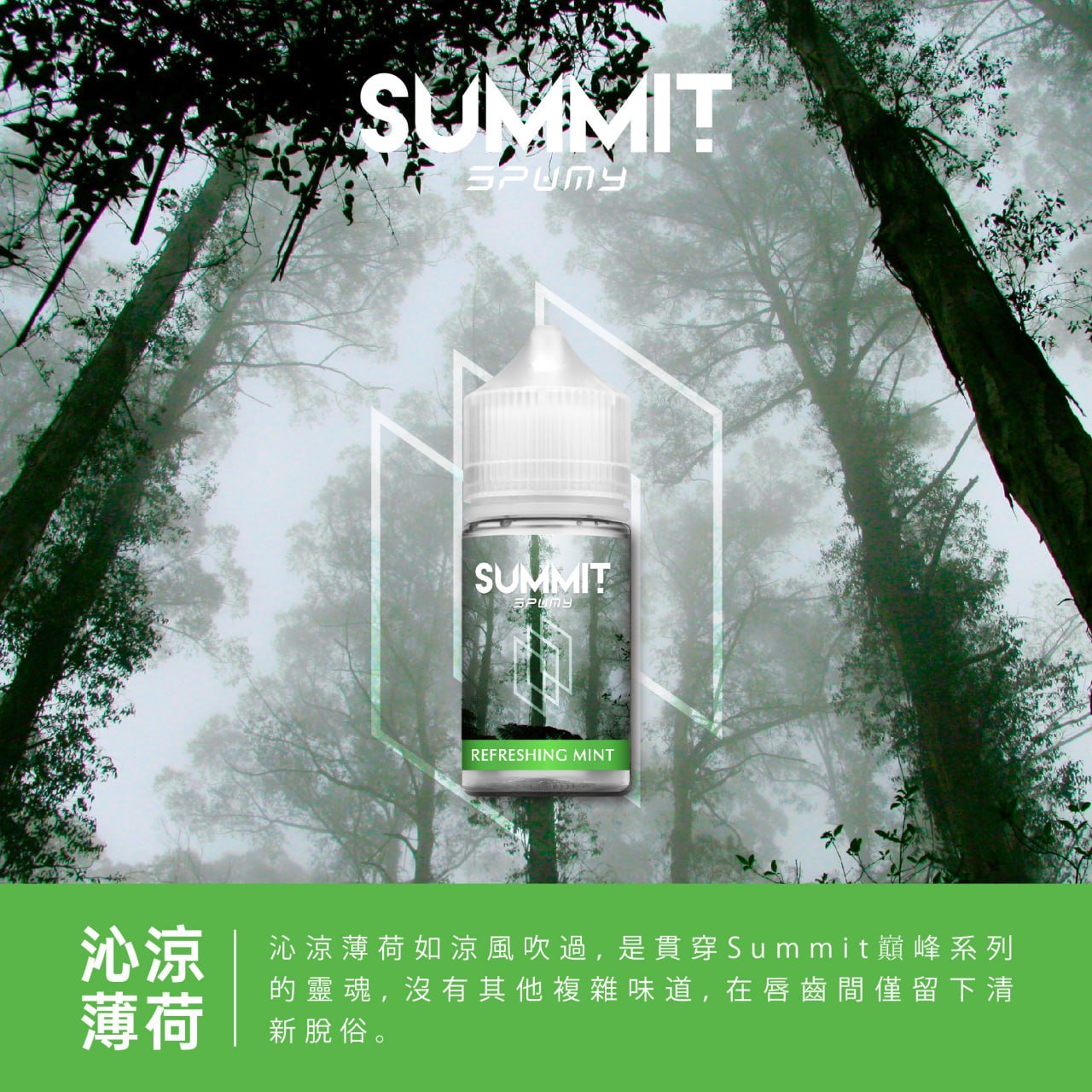 SUMMIT 薄荷系列煙油 30ML | SPUMY 全新推出 小煙油 果汁:圖片 3