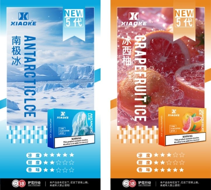 【XIAOKE梟客】五代電子煙煙彈 | Relx,Roma五代主機通用 3顆裝:圖片 8