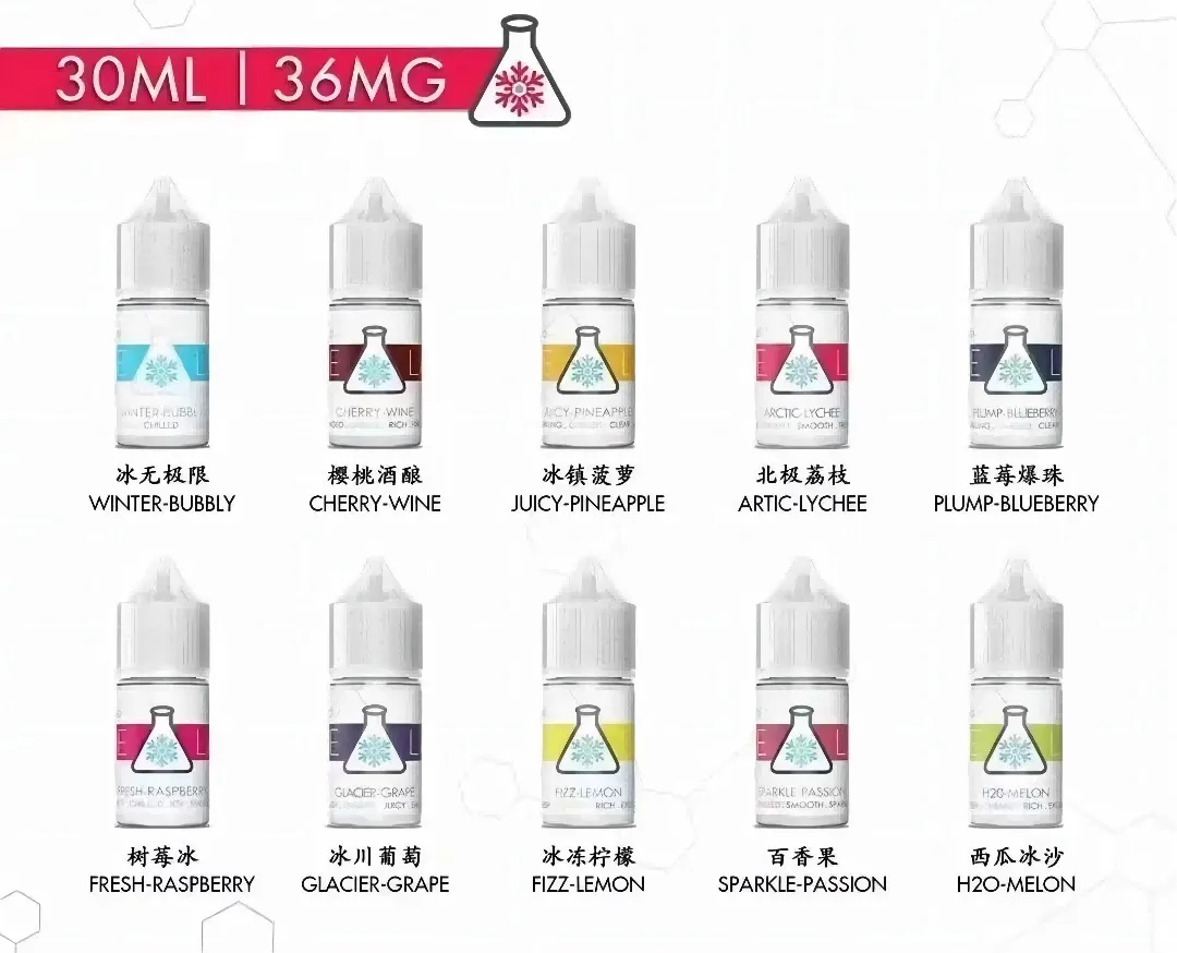 冰凍實驗室 ICE LAB 小煙煙油 30ML 36MG 原裝正品 買五送一:圖片 2