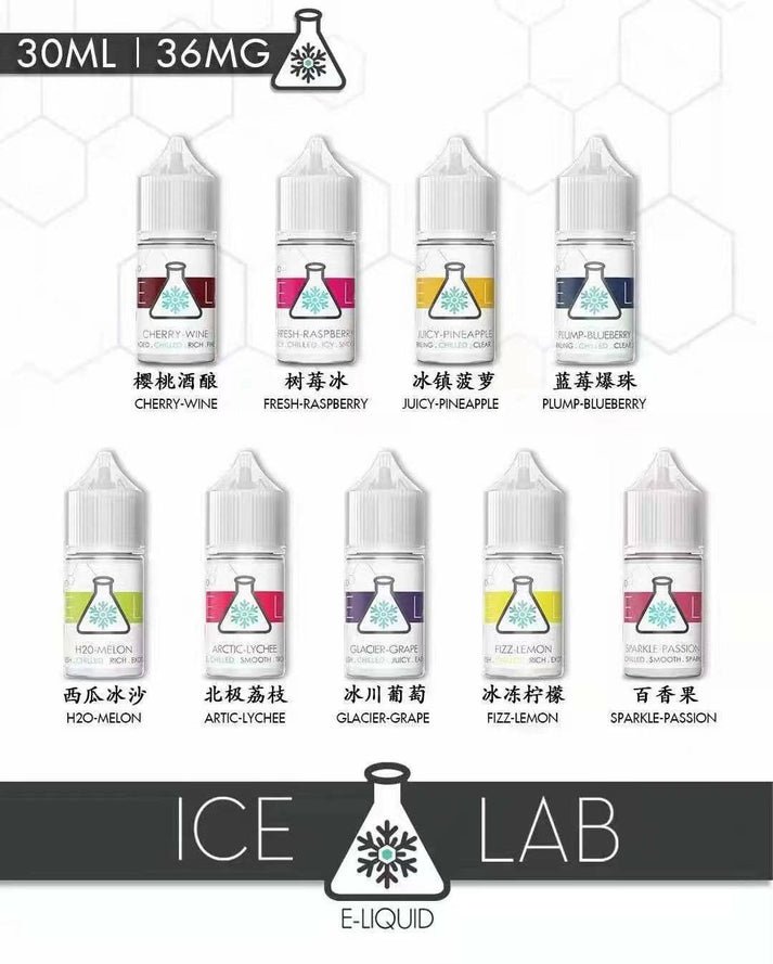 冰凍實驗室 ICE LAB 小煙煙油 30ML 36MG 原裝正品 買五送一
