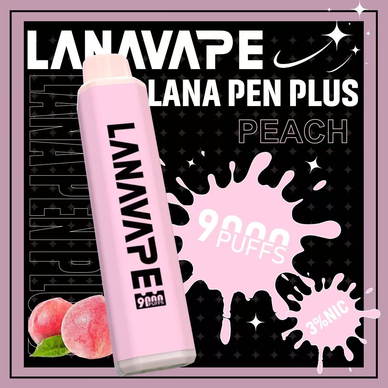 LANA 9000口一次性/抛棄式電子煙 | 可充電 小巧體積:圖片 5