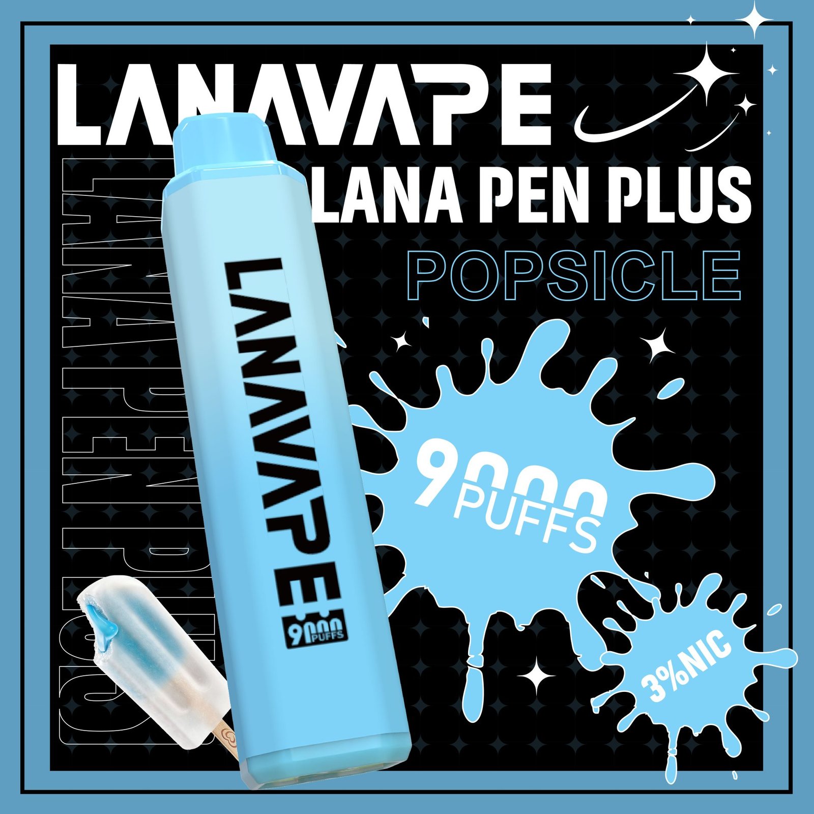 LANA 9000口一次性/抛棄式電子煙 | 可充電 小巧體積:圖片 14