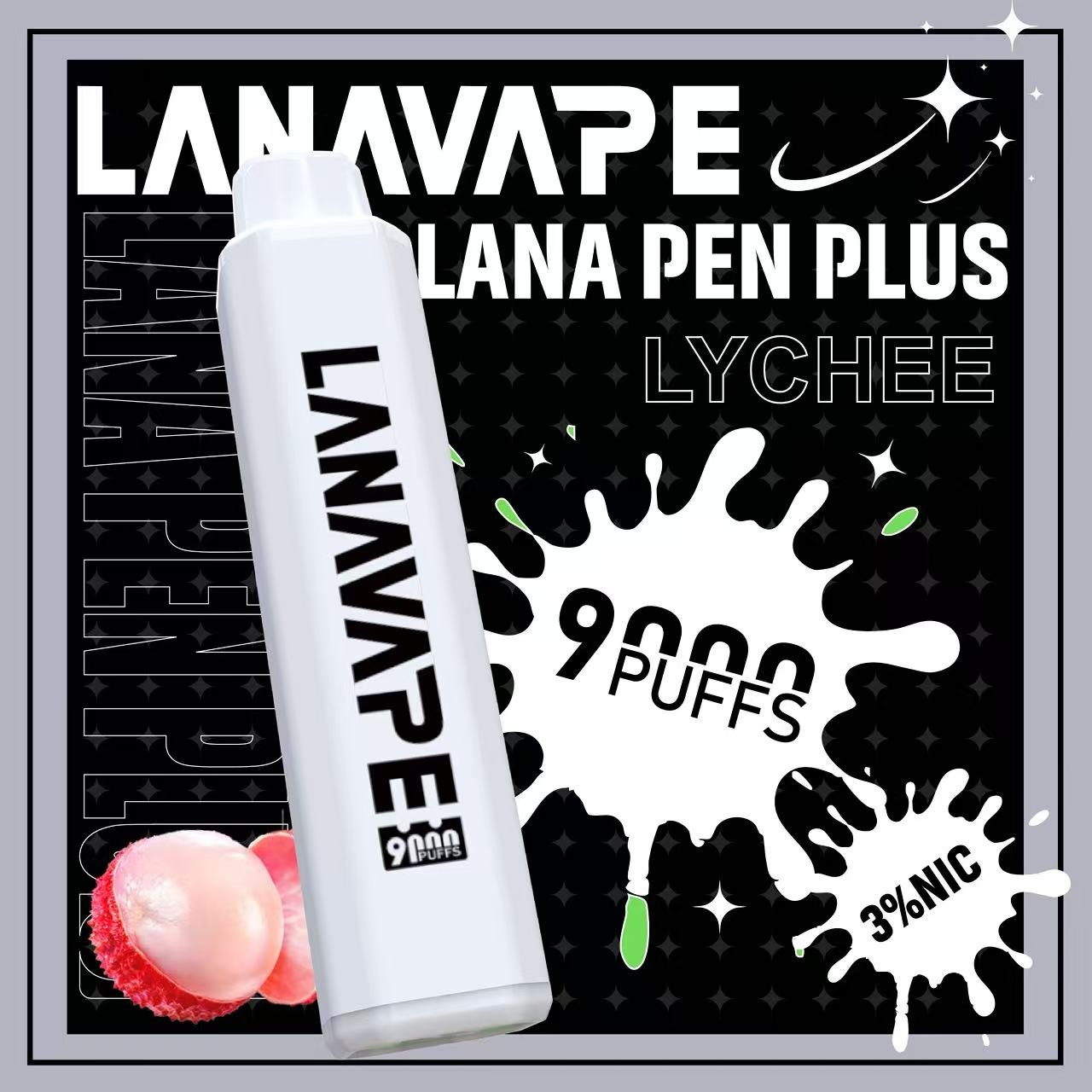 LANA 9000口一次性/抛棄式電子煙 | 可充電 小巧體積:圖片 13