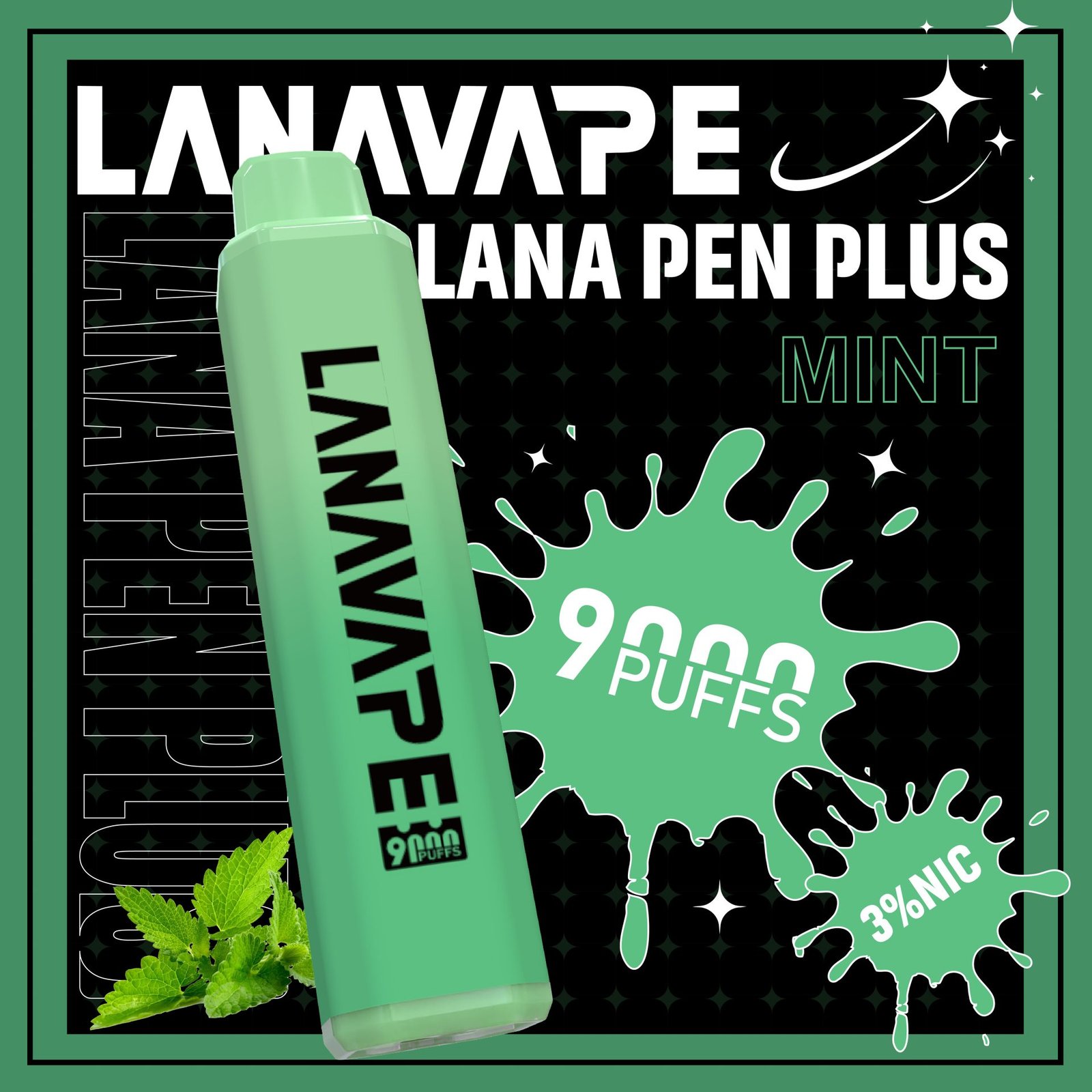 LANA 9000口一次性/抛棄式電子煙 | 可充電 小巧體積:圖片 22