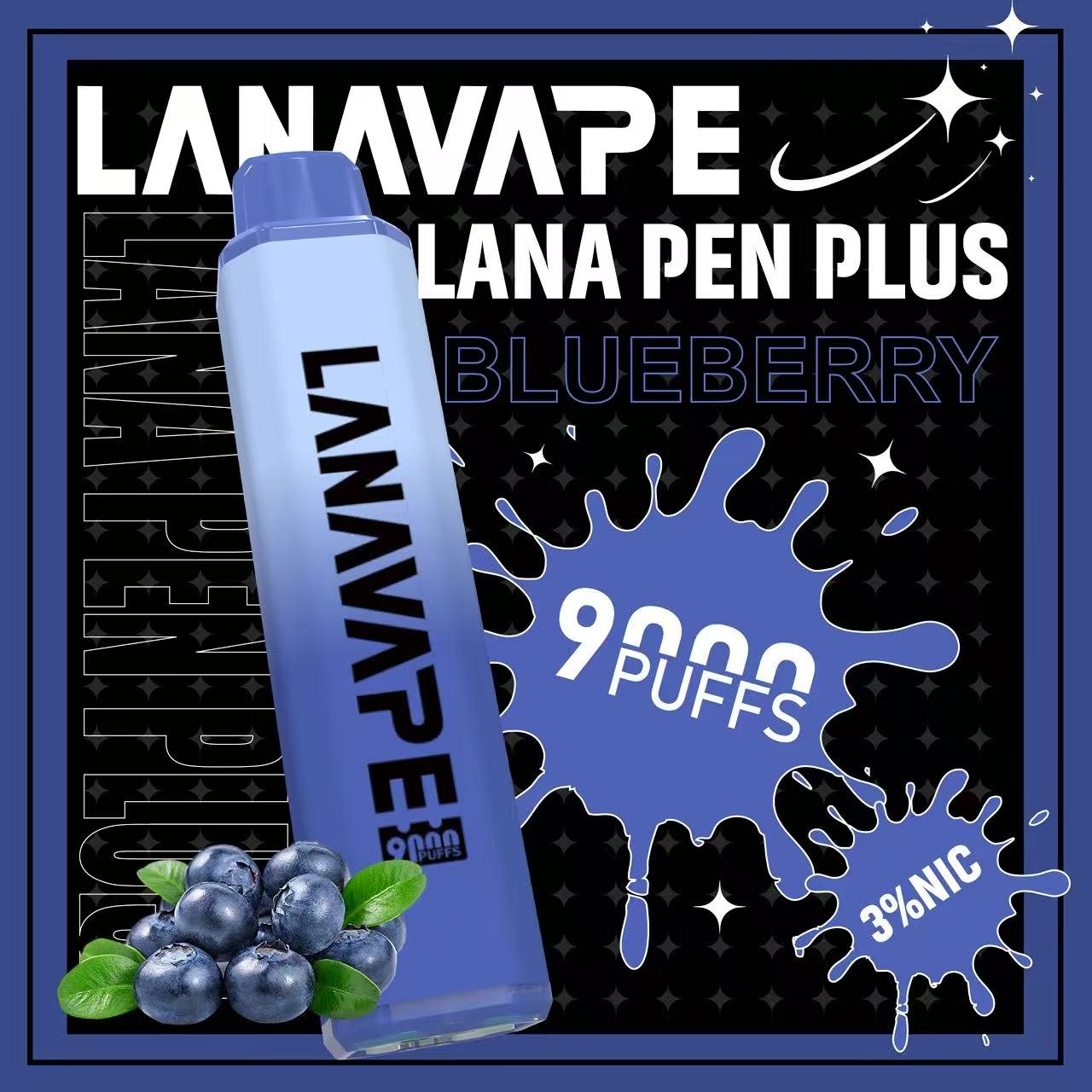 LANA 9000口一次性/抛棄式電子煙 | 可充電 小巧體積:圖片 15