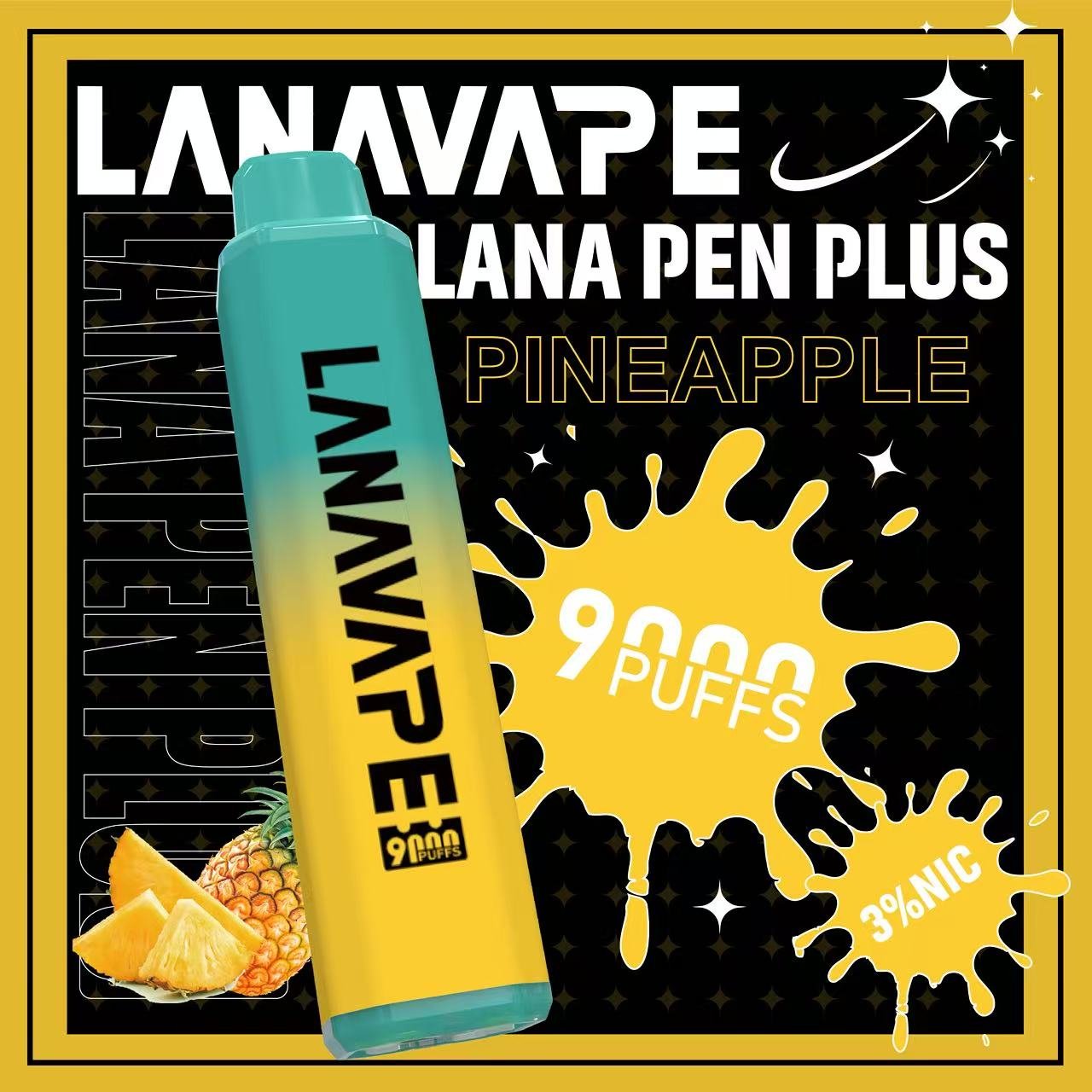 LANA 9000口一次性/抛棄式電子煙 | 可充電 小巧體積:圖片 20
