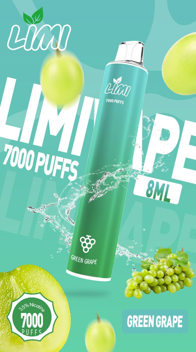 LIMI 抛棄式 7000 puff 一次性電子煙 新品 台灣現貨:圖片 9