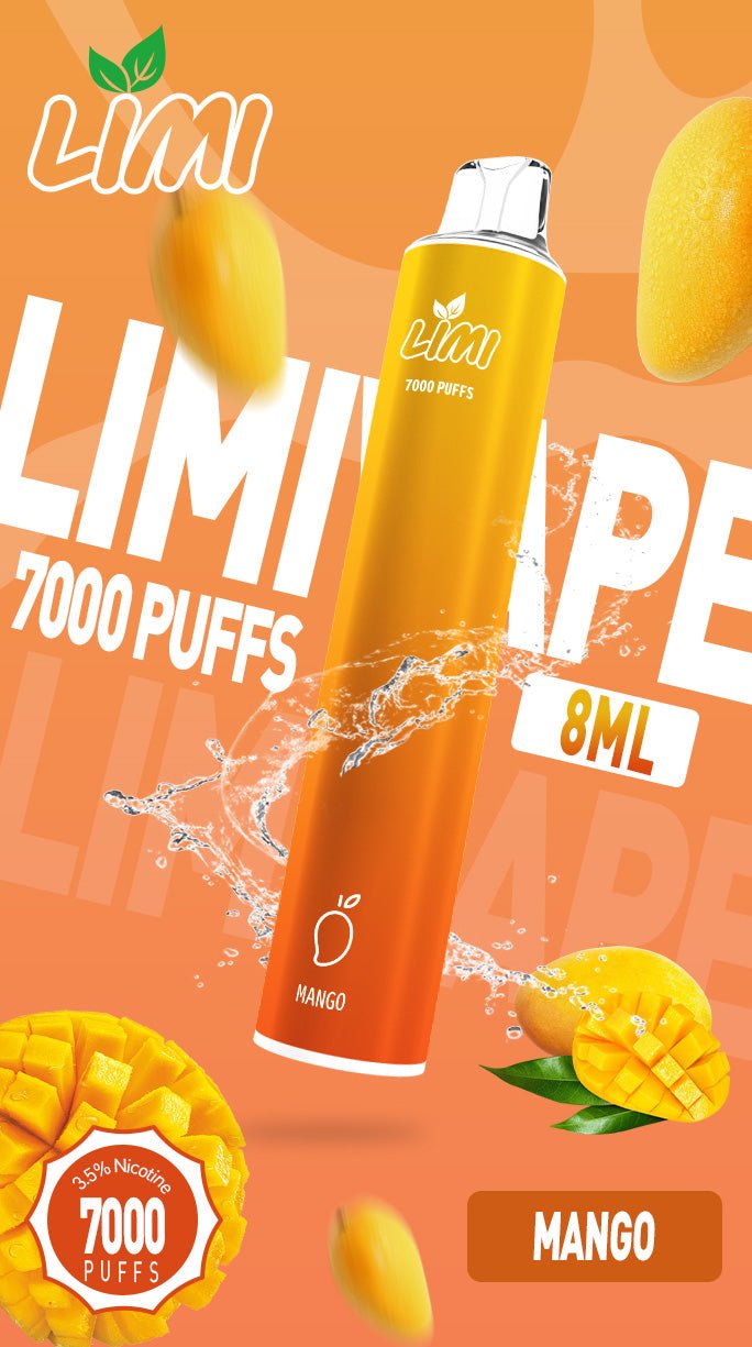 LIMI 抛棄式 7000 puff 一次性電子煙 新品 台灣現貨:圖片 8