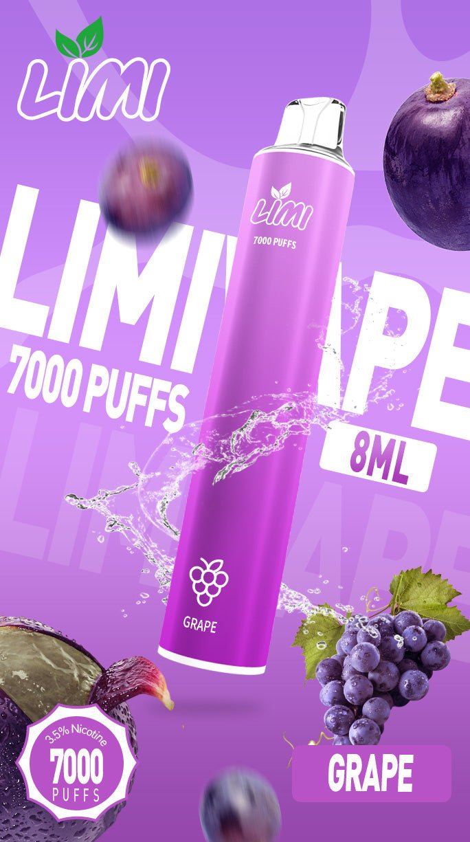 LIMI 抛棄式 7000 puff 一次性電子煙 新品 台灣現貨:圖片 7