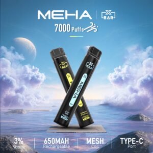 MehaXbar魅嗨7000口抛棄式電子煙 小黑條 16種口味