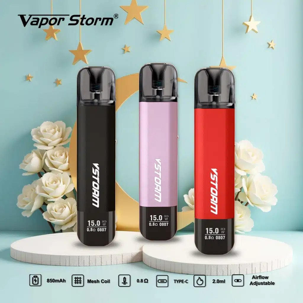 Vapor M4 注油式 Pod 主機|850mAh 大電量・智慧螢幕顯示・台灣現貨