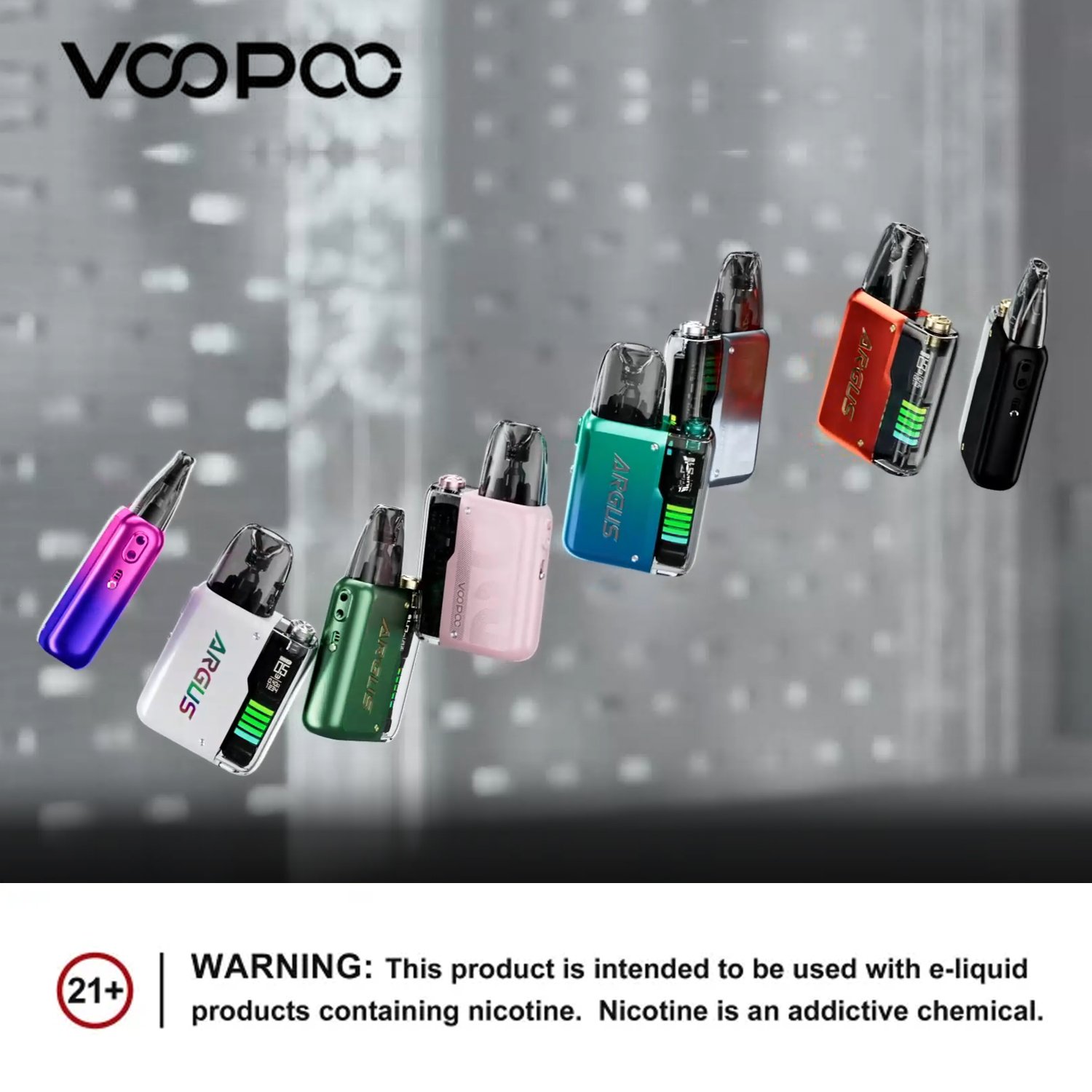 Voopoo Argus P2 電子煙套裝 30W 功率調整 注油式主機:圖片 2