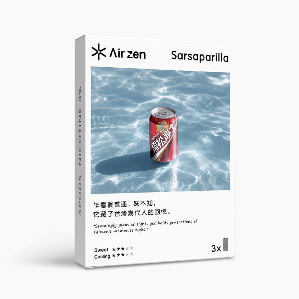 AirZen 艾爾藍一代煙彈 2.5ml*3顆 30種口味電子煙霧化彈:圖片 10