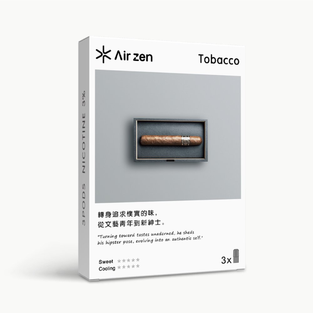 AirZen 艾爾藍一代煙彈 2.5ml*3顆 30種口味電子煙霧化彈:圖片 4