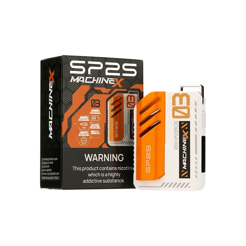 SP2S思博瑞 Machine X 電子煙方塊主機|雙陶瓷線圈+可調功率|可重複注油 Pod 系統:圖片 9
