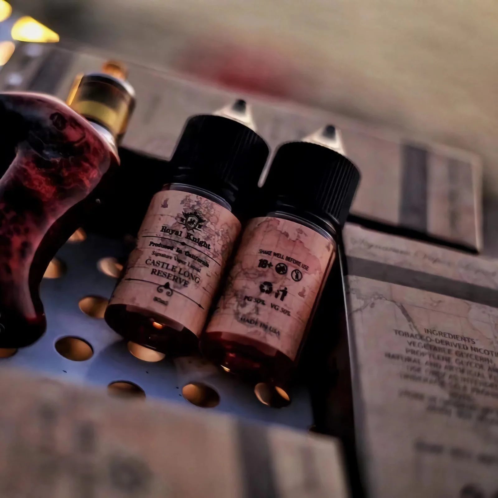 美國進口 Royal Knight 皇家騎士 30ml 小煙油系列:圖片 2