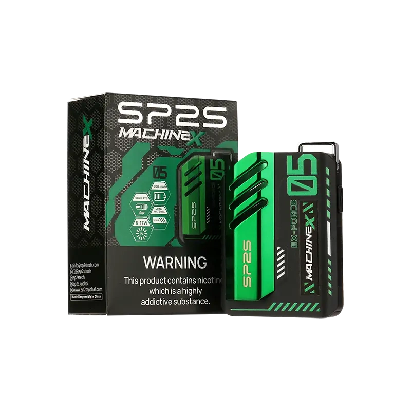 SP2S思博瑞 Machine X 電子煙方塊主機|雙陶瓷線圈+可調功率|可重複注油 Pod 系統:圖片 4