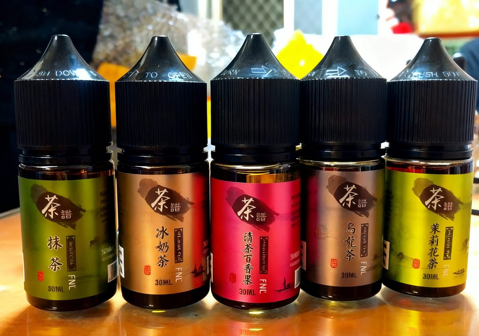 FNL 茶譜煙油 50mg高濃度丁鹽油 6款茶香精選 30ml:圖片 3