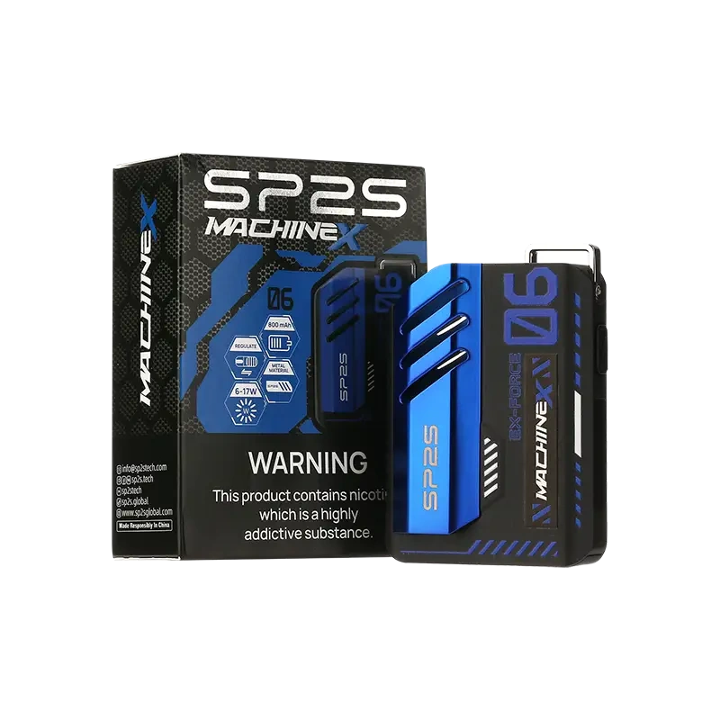 SP2S思博瑞 Machine X 電子煙方塊主機|雙陶瓷線圈+可調功率|可重複注油 Pod 系統:圖片 5