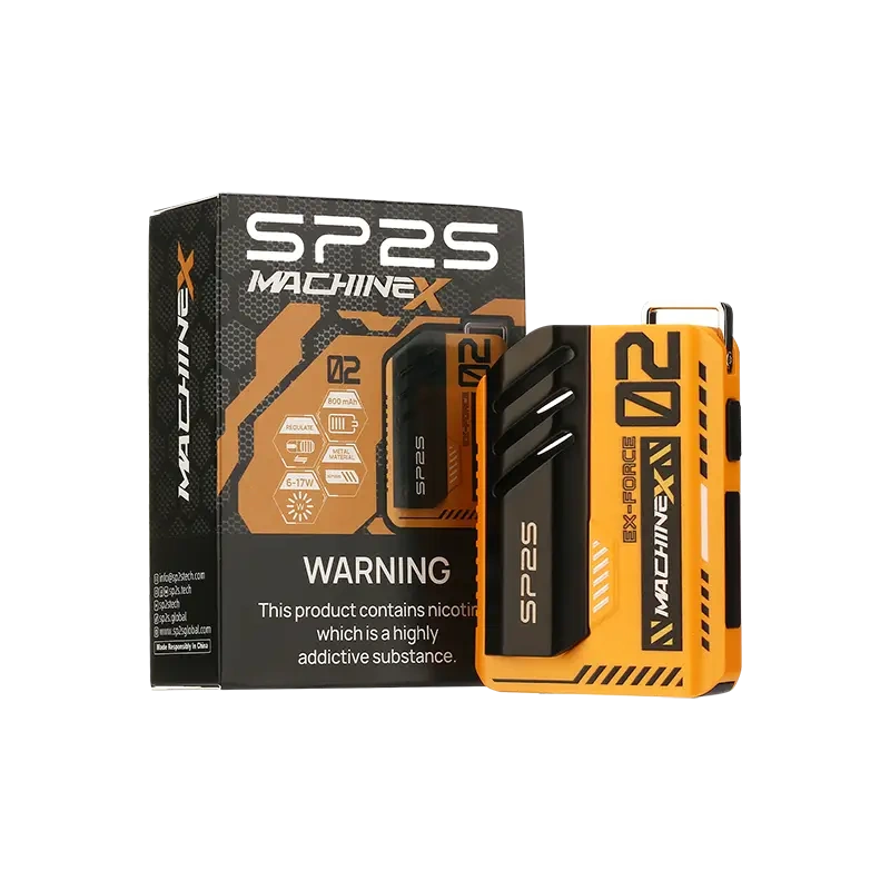 SP2S思博瑞 Machine X 電子煙方塊主機|雙陶瓷線圈+可調功率|可重複注油 Pod 系統:圖片 6